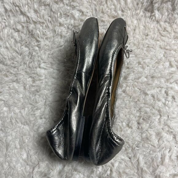 Sam Edelman Silver Flats - Picture 6 of 9
